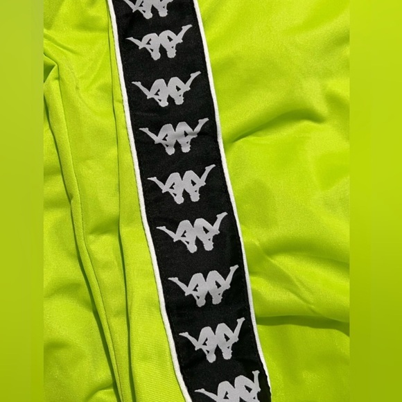 Kappa Lime Green Track Jacket - Picture 8 of 8